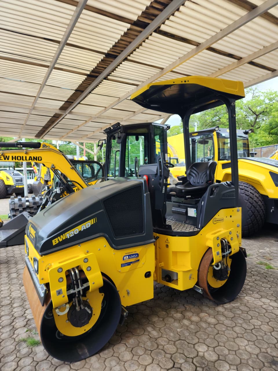 Rodillo Doble Rodo BW120 AD Bomag - Imagen 2